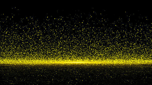 简洁金色粒子视频的预览图