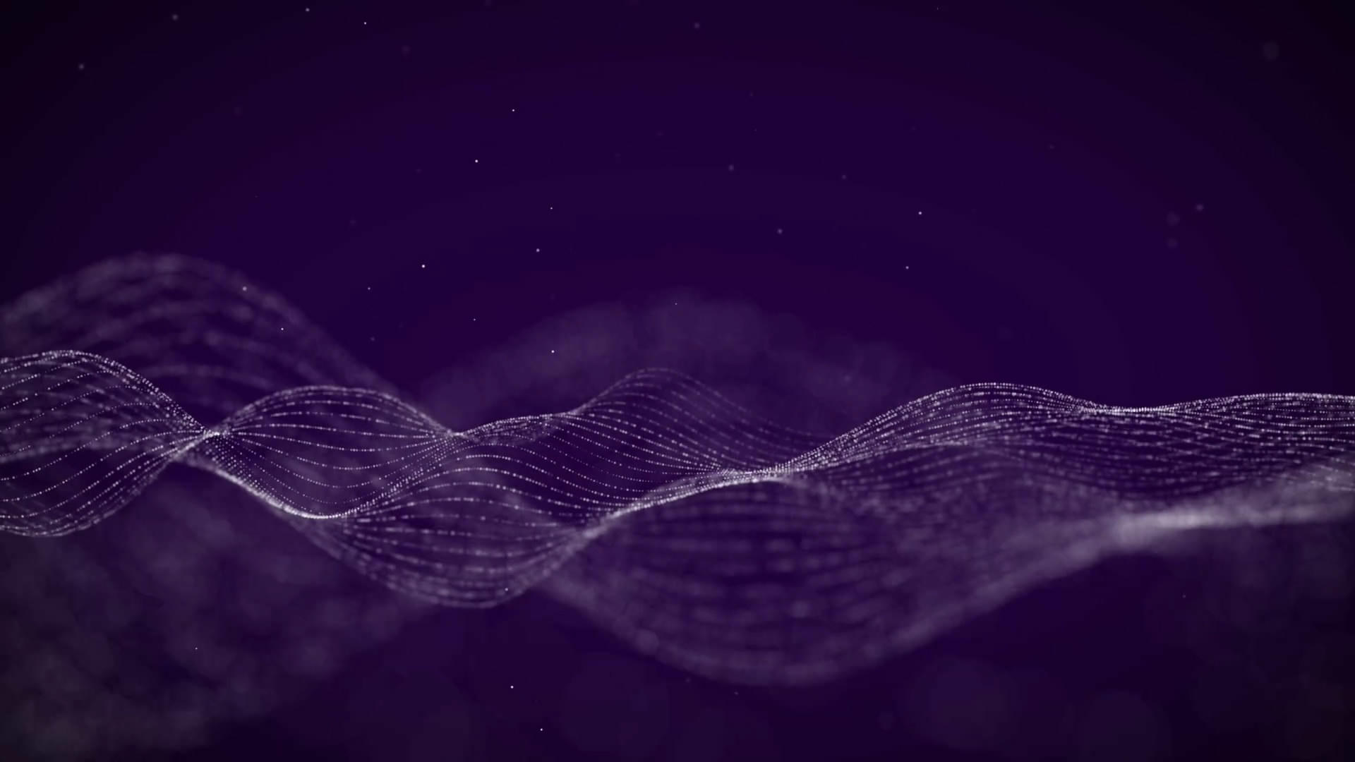 唯美紫色粒子视频的预览图
