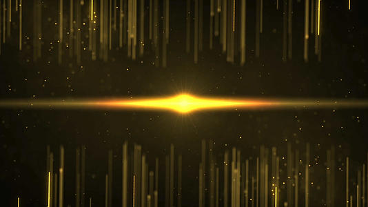 金色粒子光线光斑视频素材视频的预览图