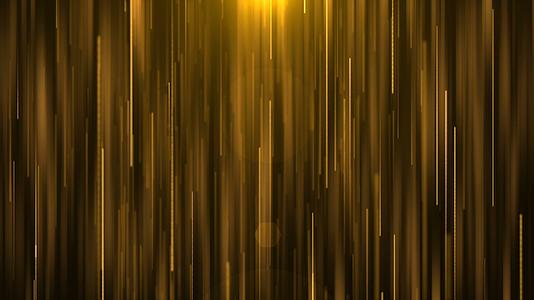 金色粒子光线背景视频的预览图