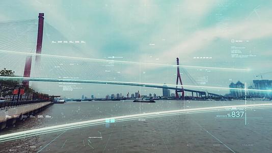 大气互联网连线科技城市视频的预览图
