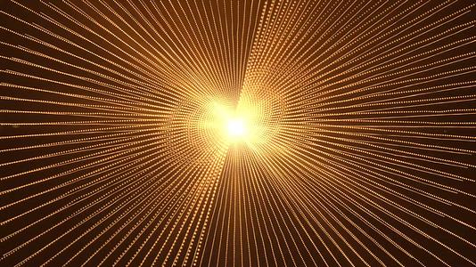 金色光线旋转背景视频的预览图