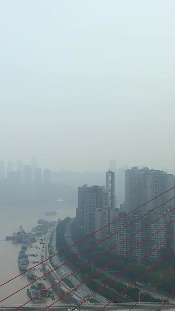 重庆航拍雾都视频的预览图