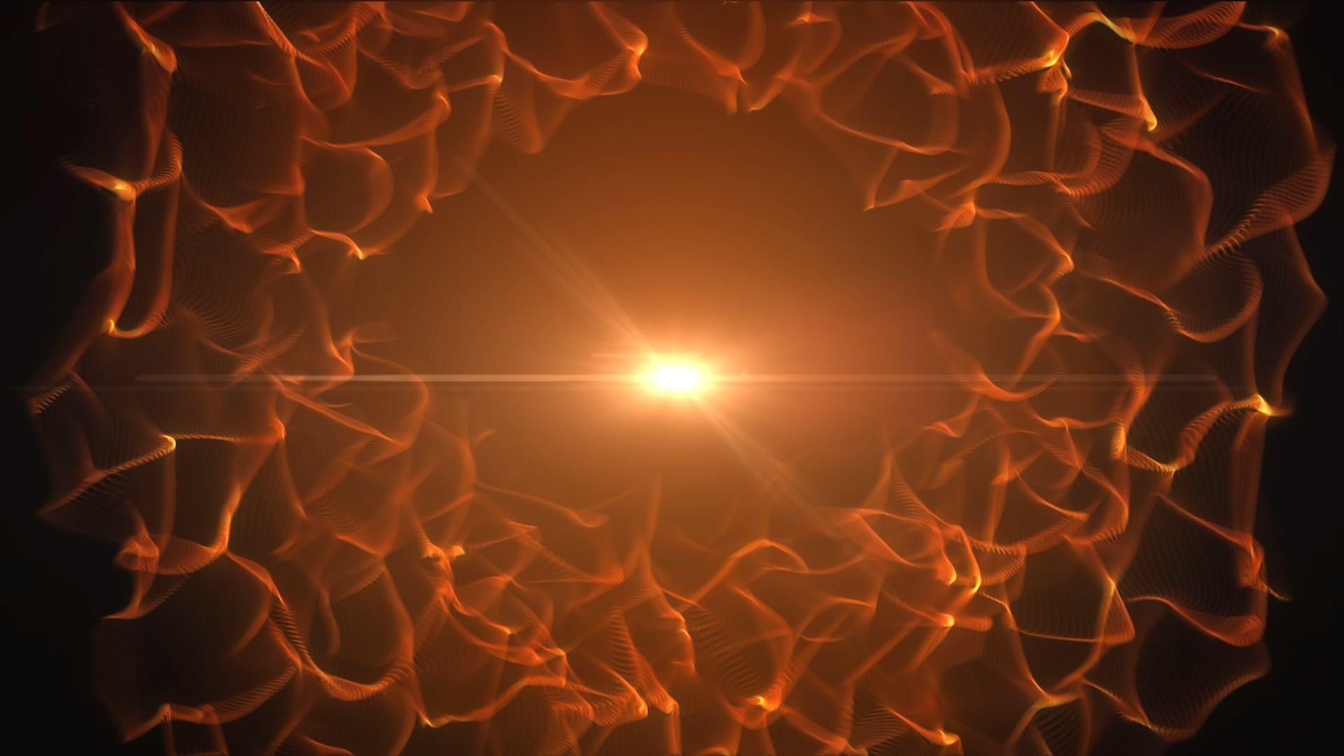 粒子火圈背景视频的预览图