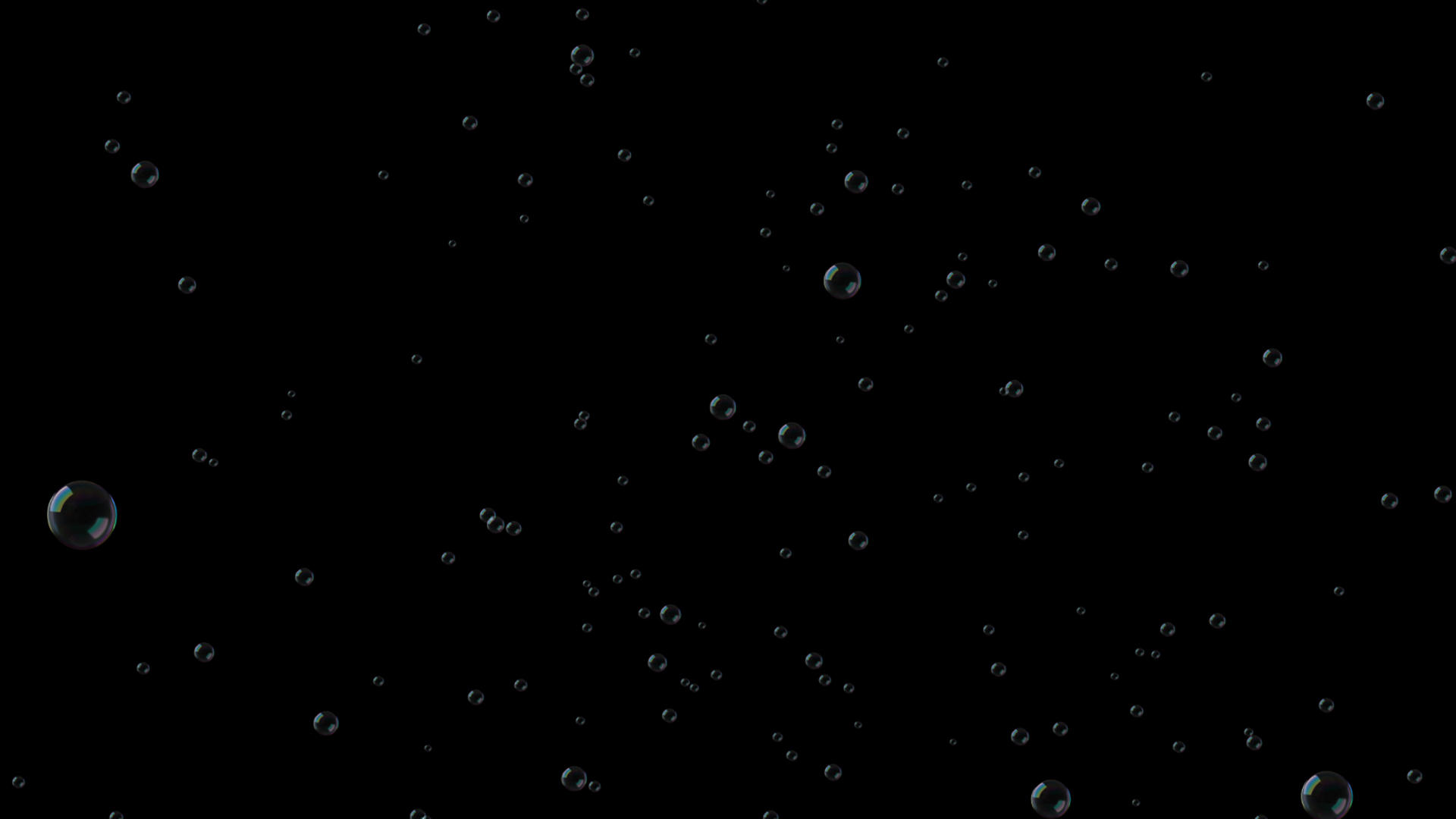 气泡漂浮上升带透明通道视频的预览图