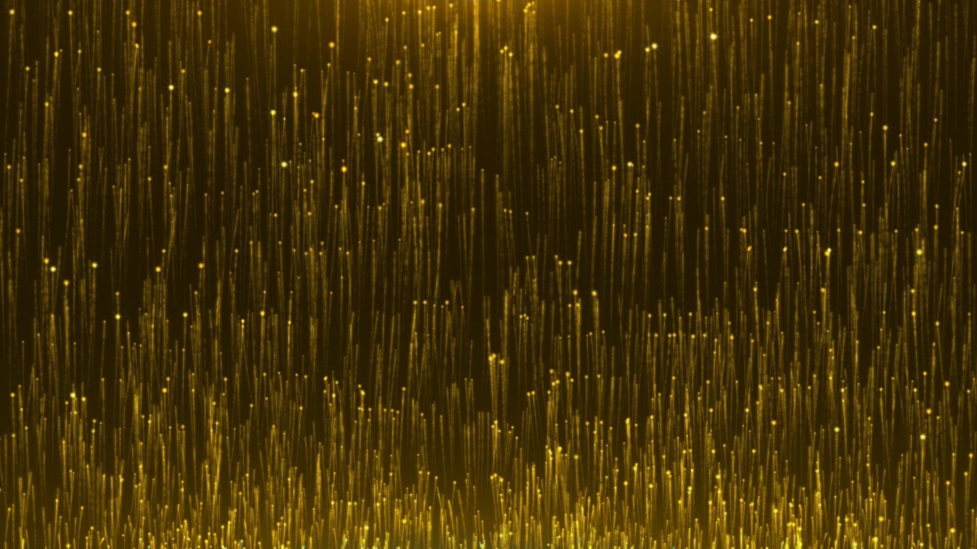金色大气粒子特效视频素材视频的预览图