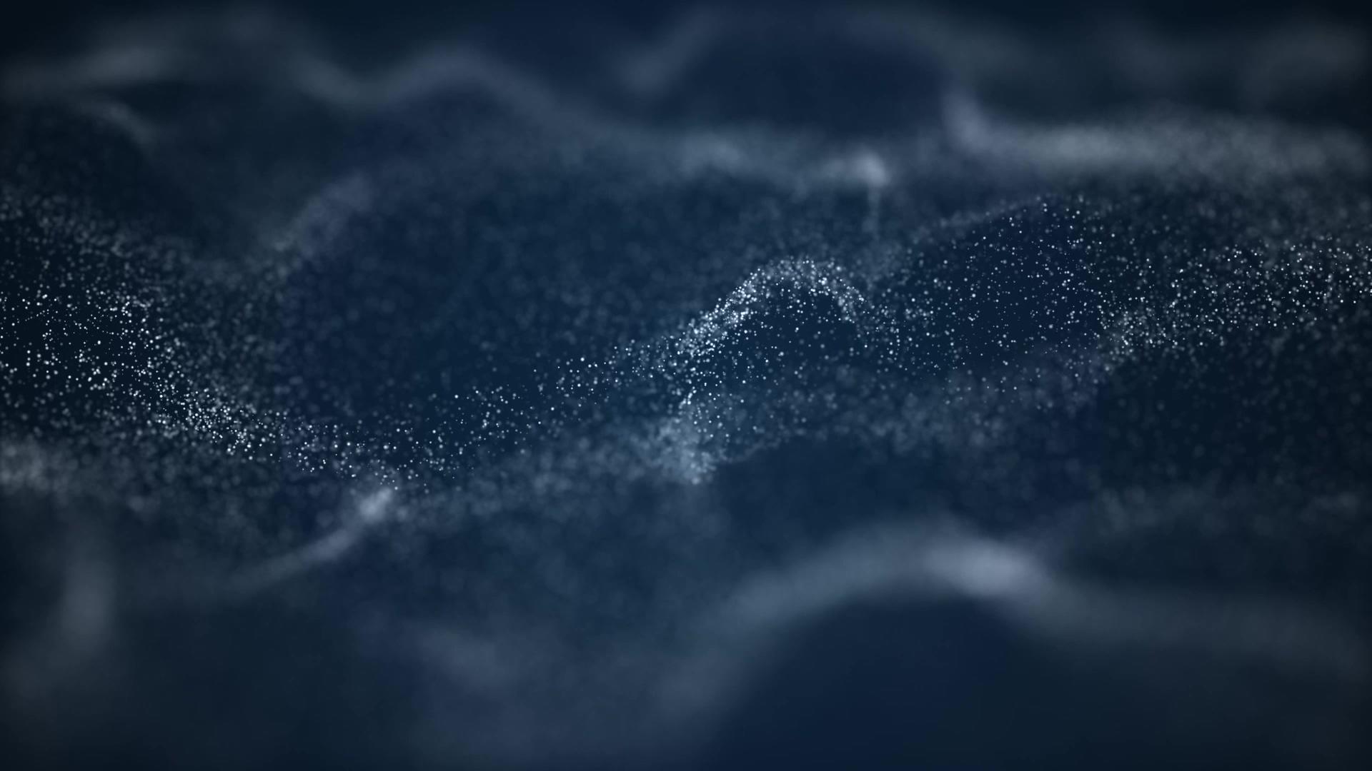 粒子海洋背景视频的预览图