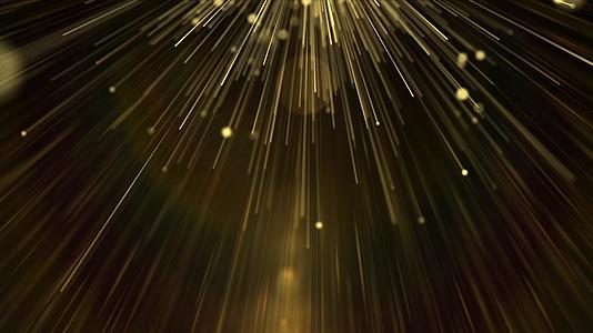 金色光效粒子光线视频的预览图