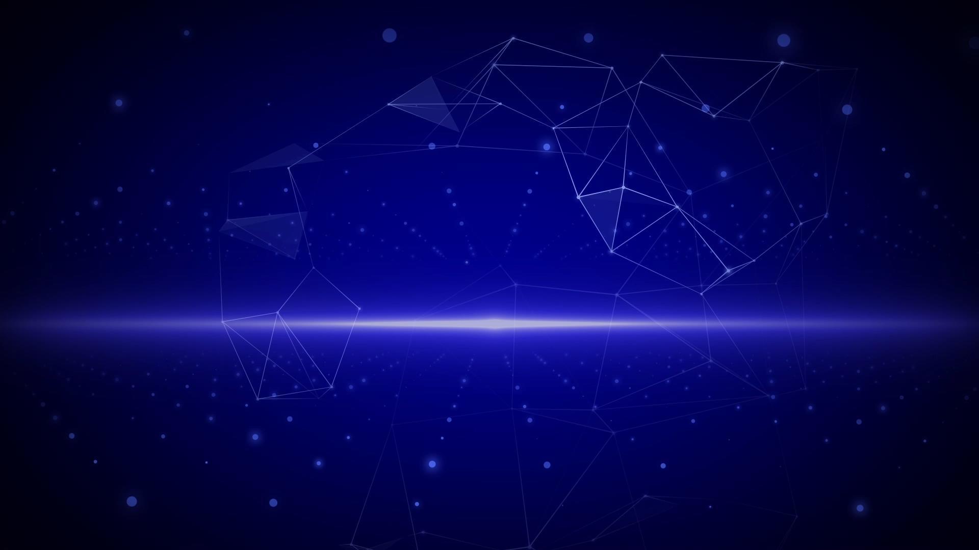 科技空间几何图形背景视频的预览图