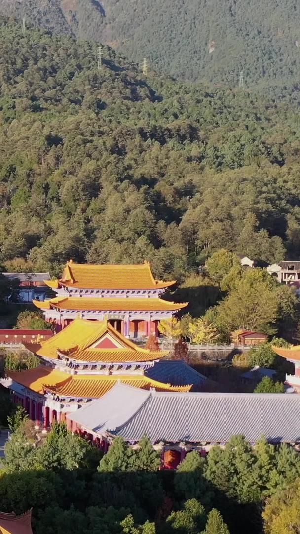古建筑云南大理三塔寺视频的预览图