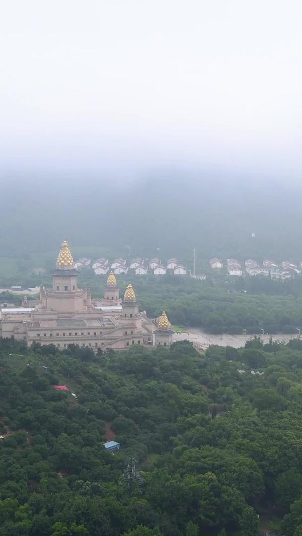 5A风景区灵山胜境梵宫航拍视频的预览图