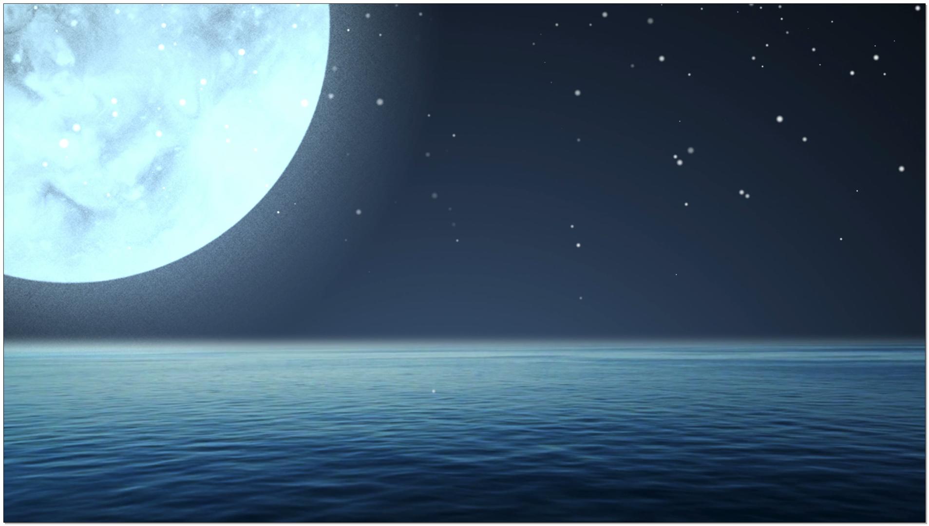 月光下的湖面视频的预览图