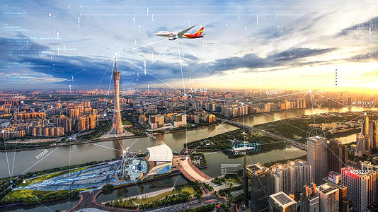科技互联网城市智慧城市创意模板视频的预览图