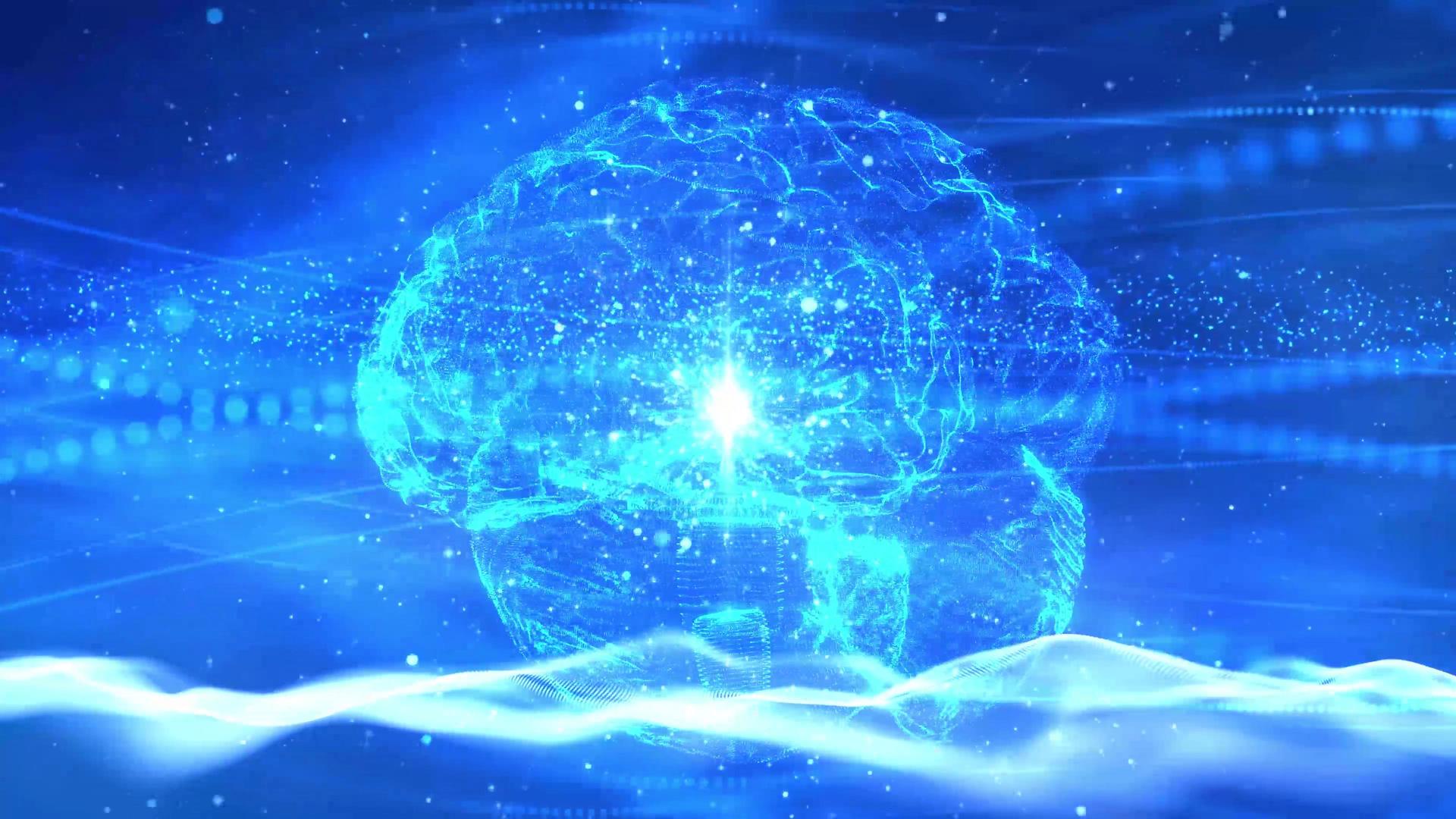 4K医疗科技大脑背景视频视频的预览图