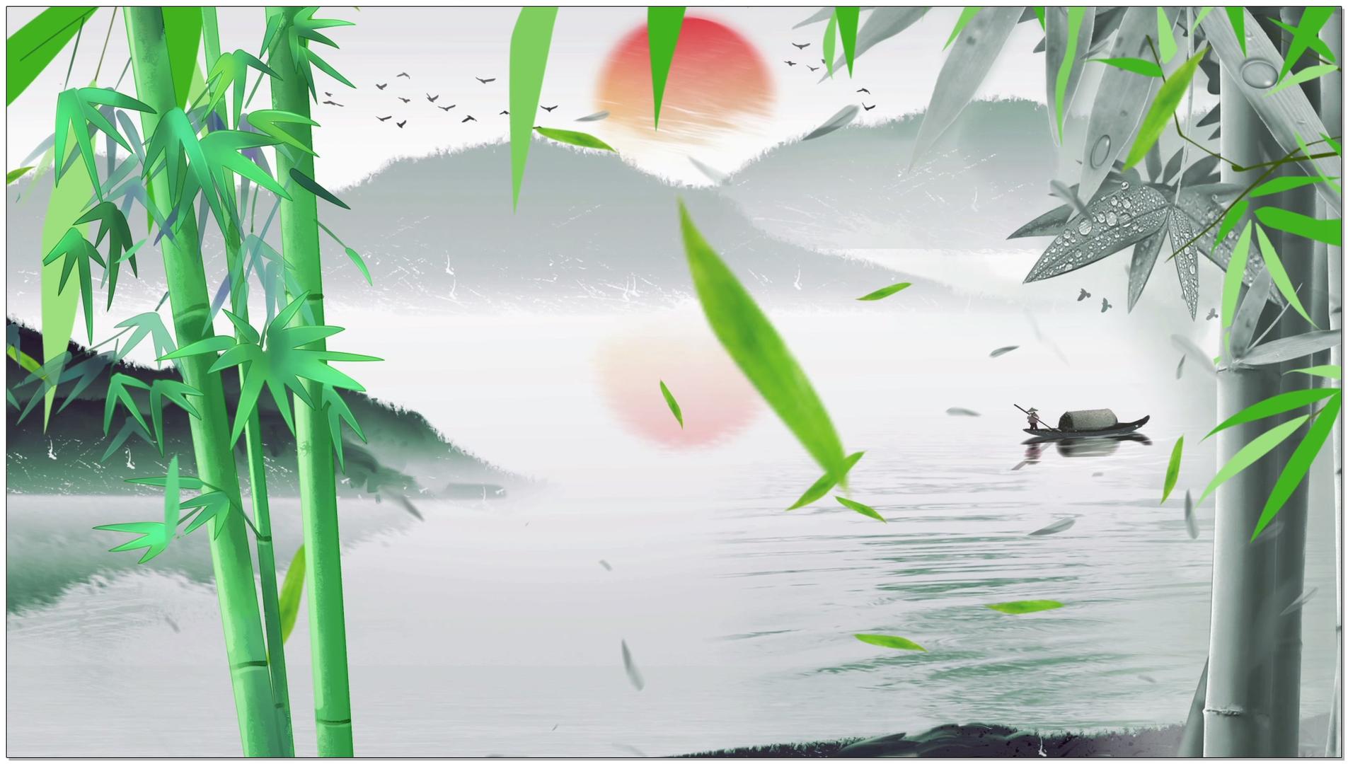 竹子背景视频素材视频的预览图