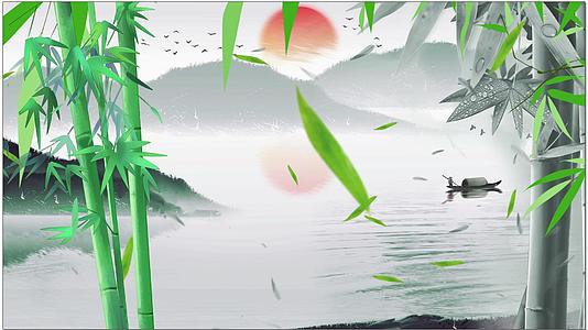 竹子背景视频素材视频的预览图