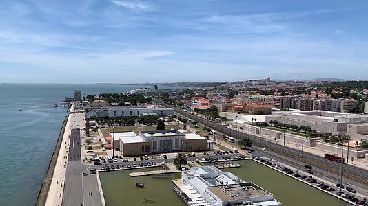 海边城市里斯本延时视频的预览图