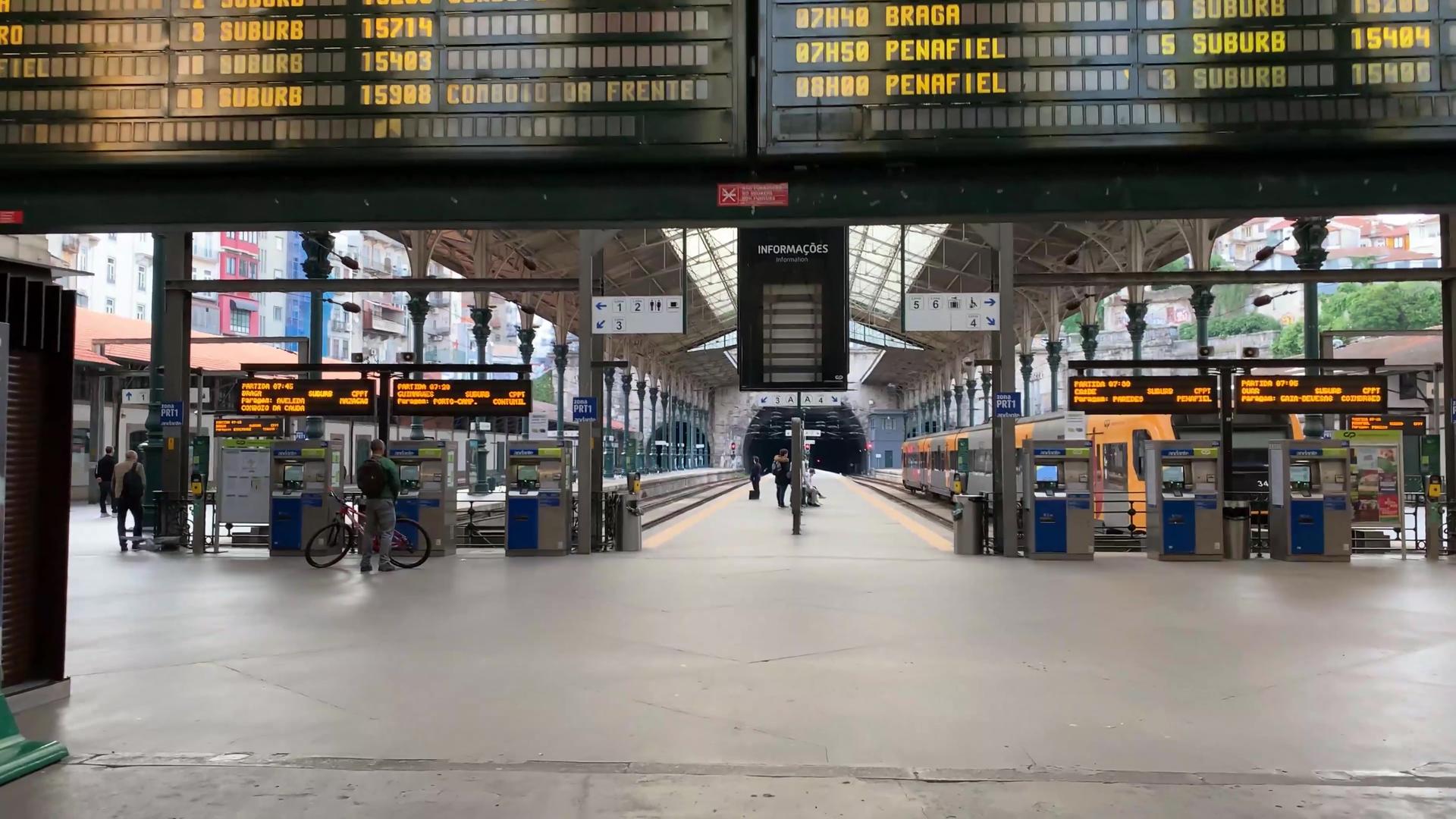 欧洲火车站实拍视频的预览图