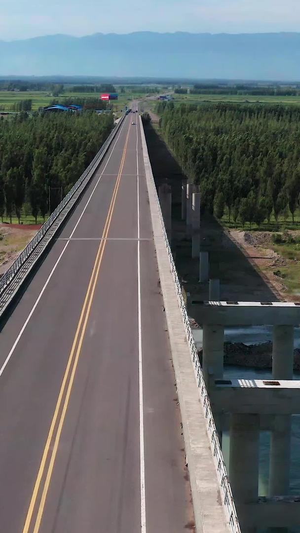 伊犁河大桥航拍视频的预览图