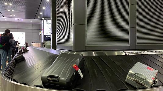 成都双流国际机场T2航站楼行李提取大厅视频视频的预览图