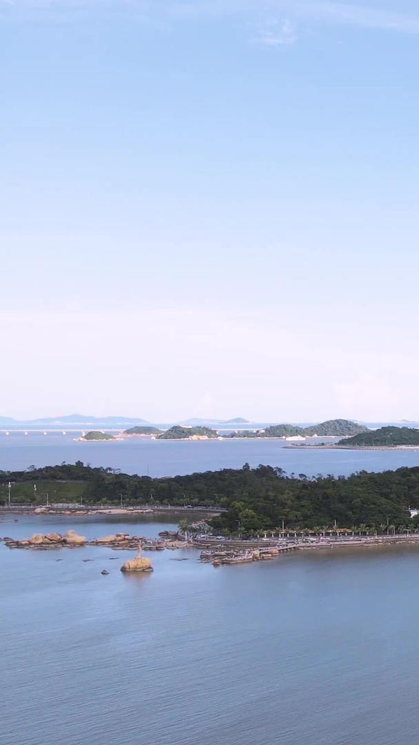 珠海海景城市航拍风光素材视频的预览图