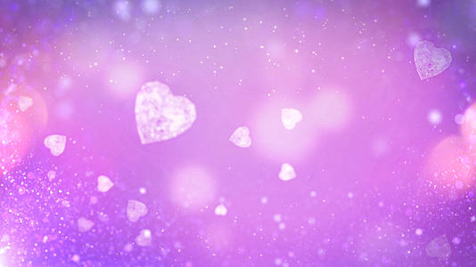 粉色浪漫背景视频的预览图