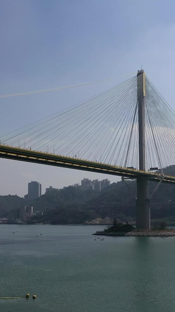 屯门汀九桥香港全景视频的预览图
