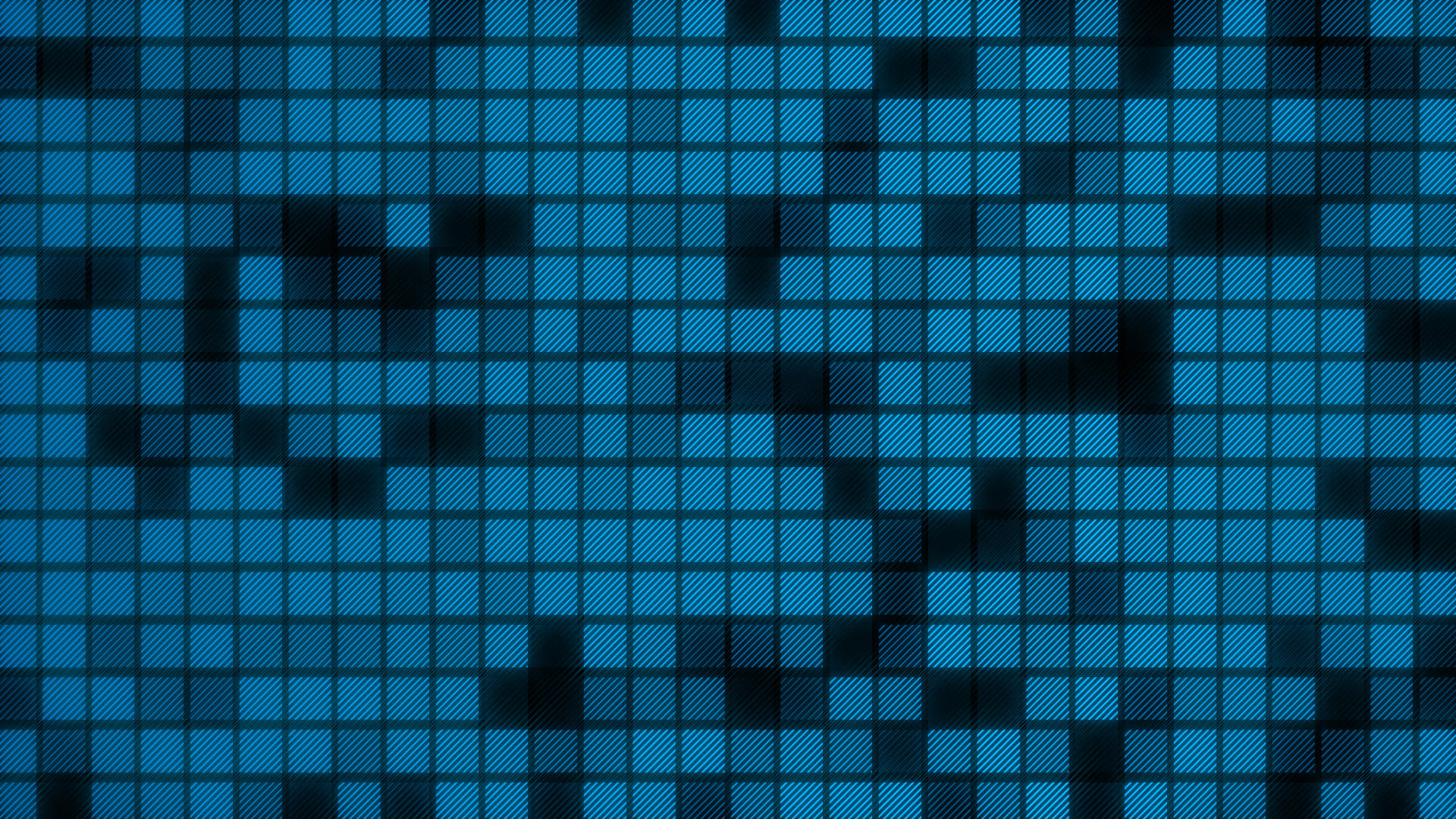 蓝色科技方块随机变化背景视频的预览图