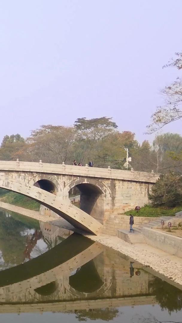 拍摄河北赵县赵州桥视频的预览图