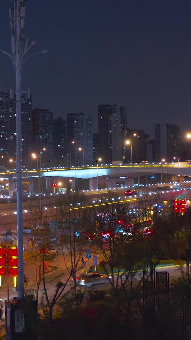 城市交通立交桥航拍视频的预览图