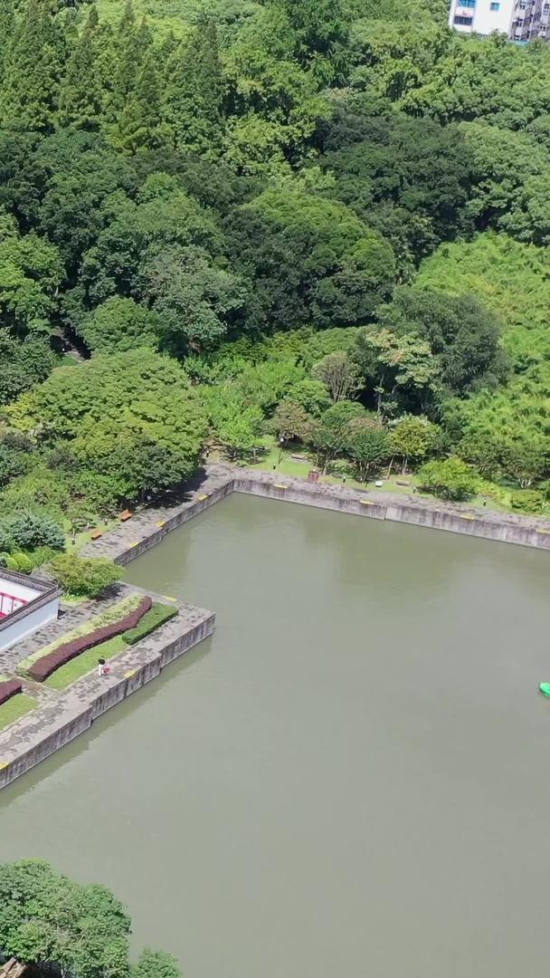 上海松江方塔园航拍视频视频的预览图
