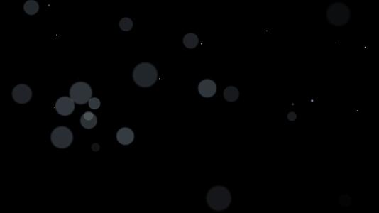 唯美光斑光效粒子带通道粒子叠加素材视频的预览图