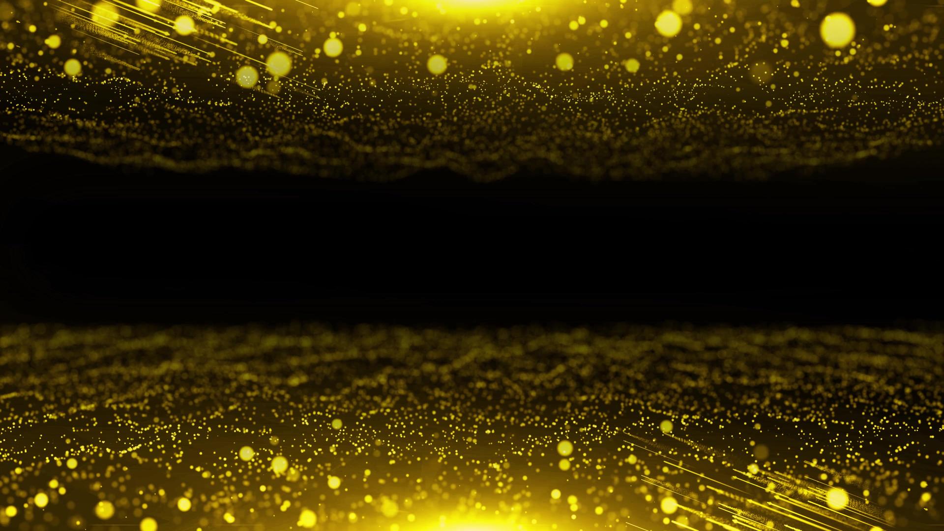 金色光斑粒子年会盛典背景视频的预览图