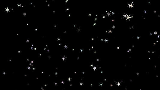 满天夜空唯美星光带通道视频展示视频的预览图