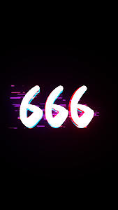 抖音热门文字666视频模板视频的预览图