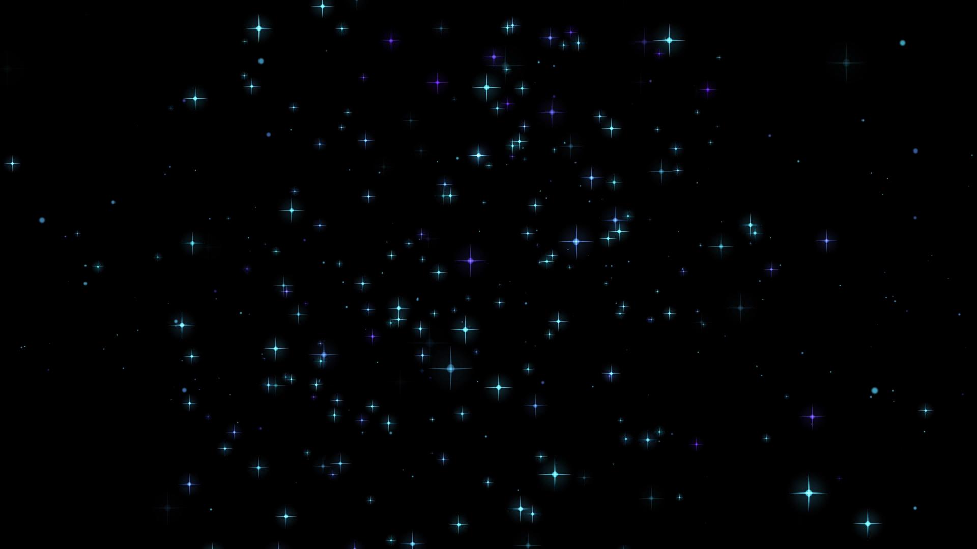 4K唯美粒子星光穿梭视频的预览图
