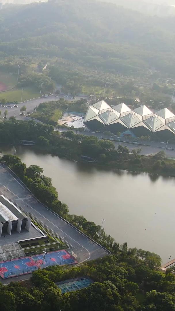 深圳大运会中心体育场航拍视频的预览图