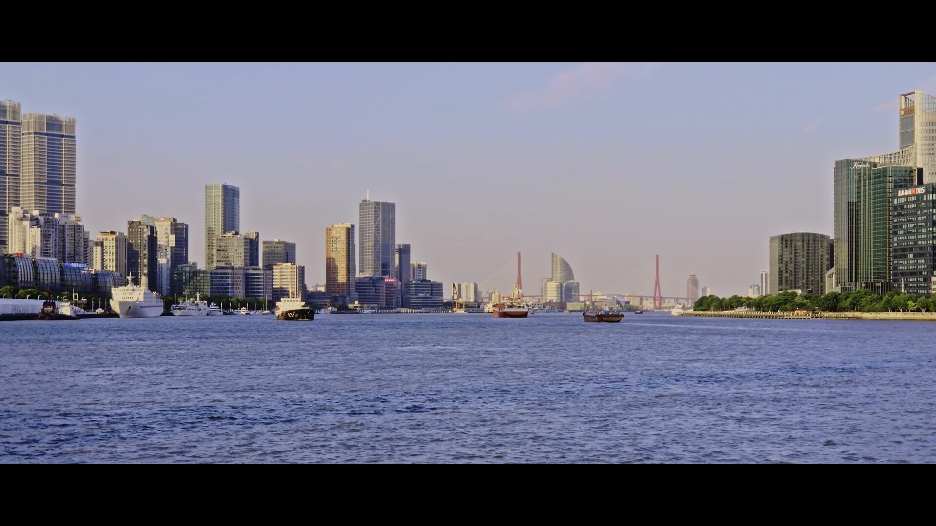 上海北外滩黄浦江视频的预览图