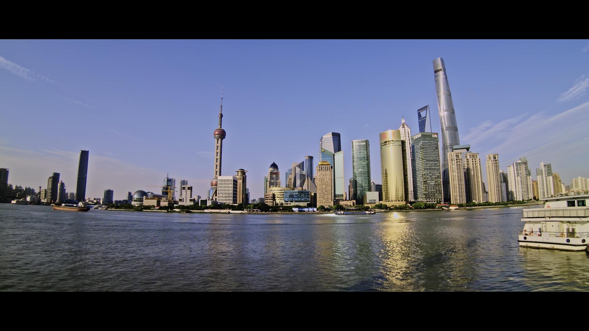 上海陆家嘴CBD视频的预览图