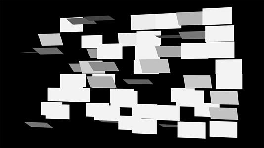 4K三维方格转场带透明度视频的预览图