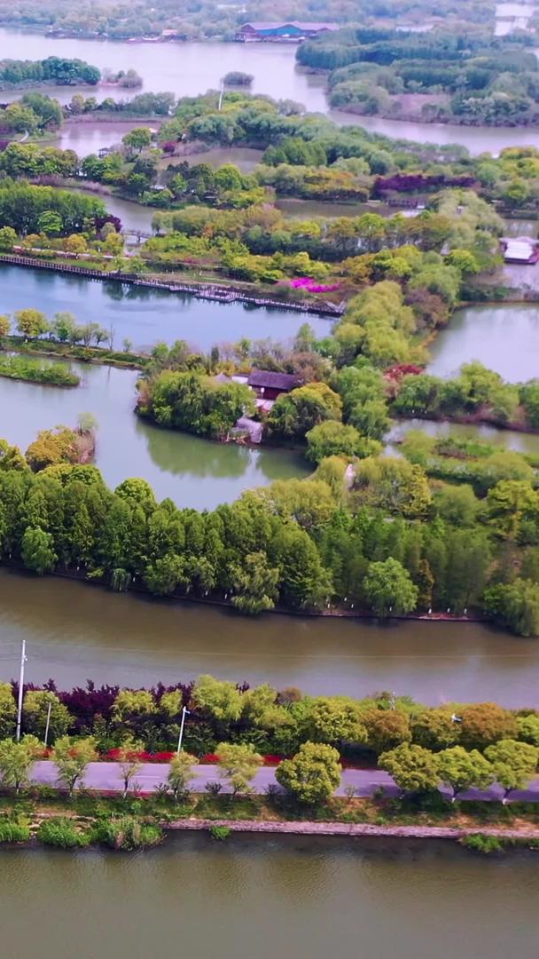 苏州太湖湿地公园航拍素材视频的预览图