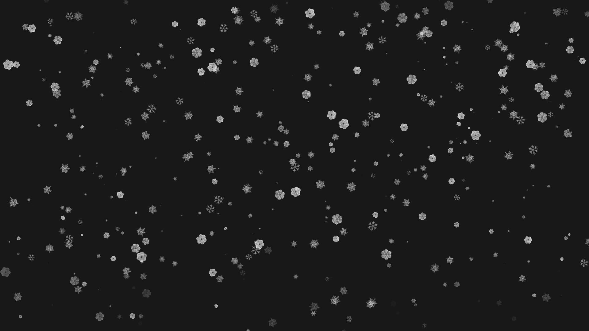 雪花下落雪景视频的预览图