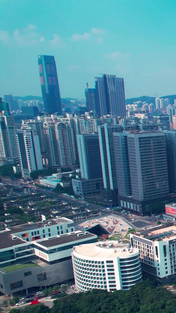 深圳市罗湖区城市建筑红岭路交通建筑视频的预览图