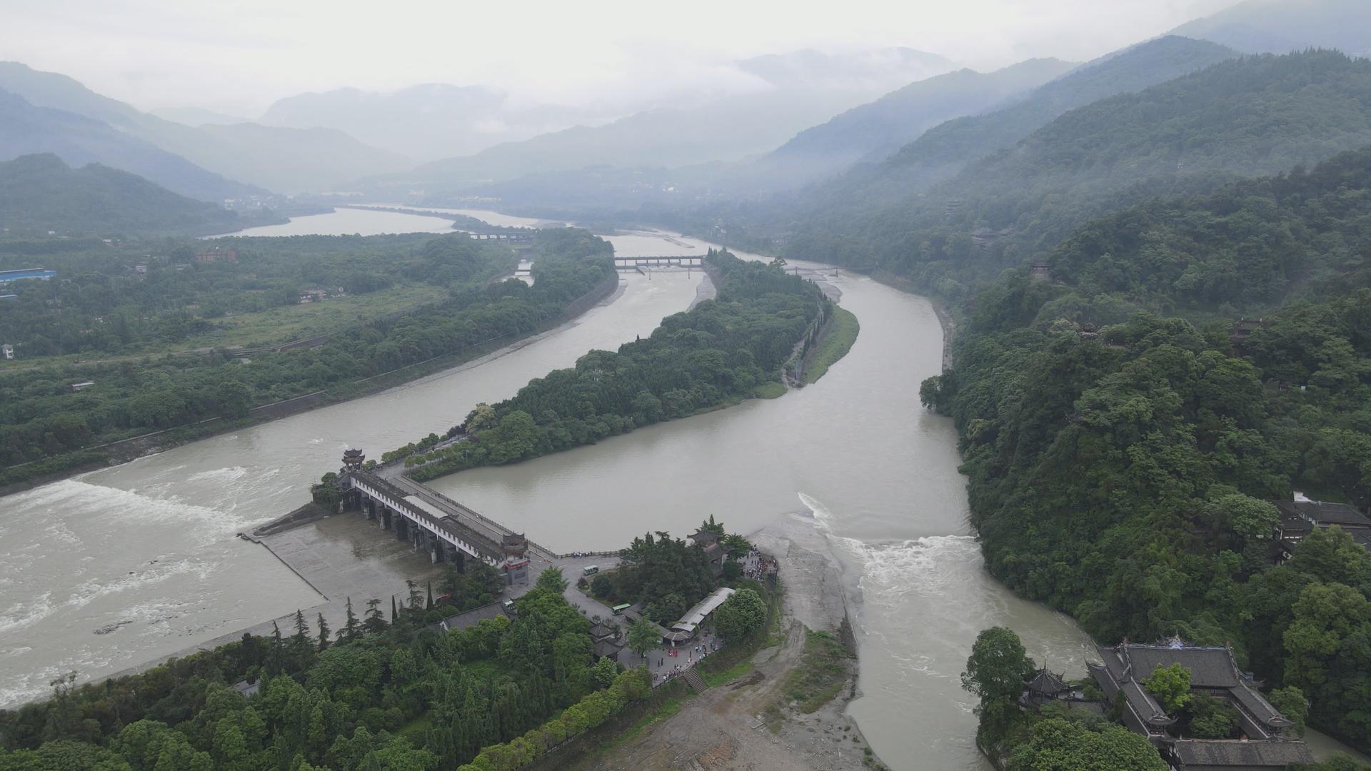 5A景区世界灌溉工程遗产都江堰视频的预览图