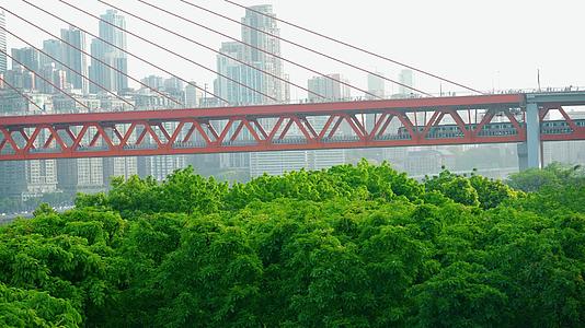 重庆洪崖洞千厮门大桥轻轨视频的预览图
