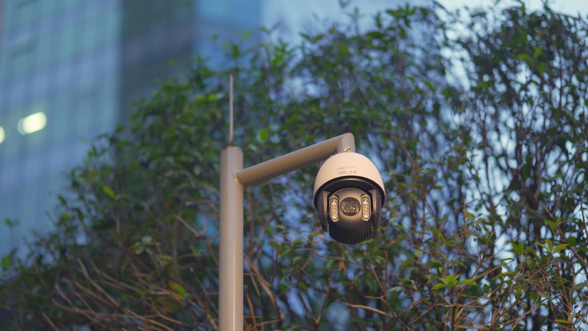 4k城市监控摄像头探头视频的预览图