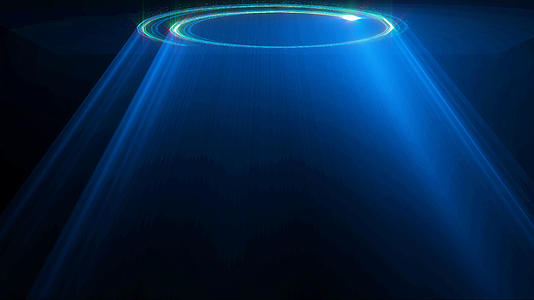 4k粒子光线旋转动画元素视频的预览图