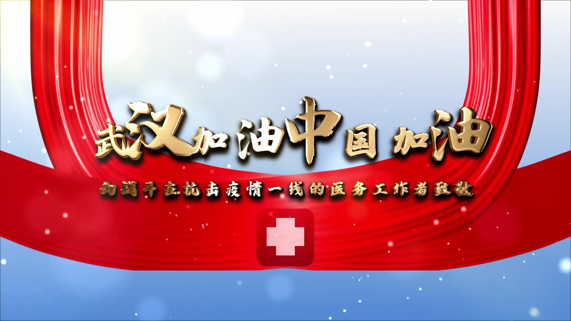 武汉加油战疫情AE模板视频的预览图
