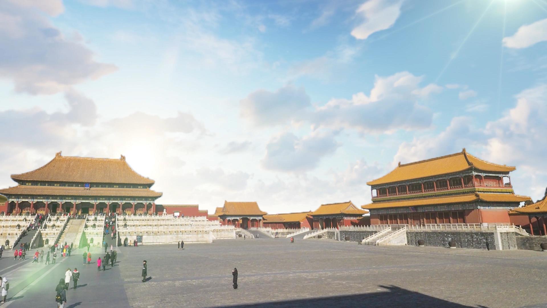 北京故宫延时视频的预览图