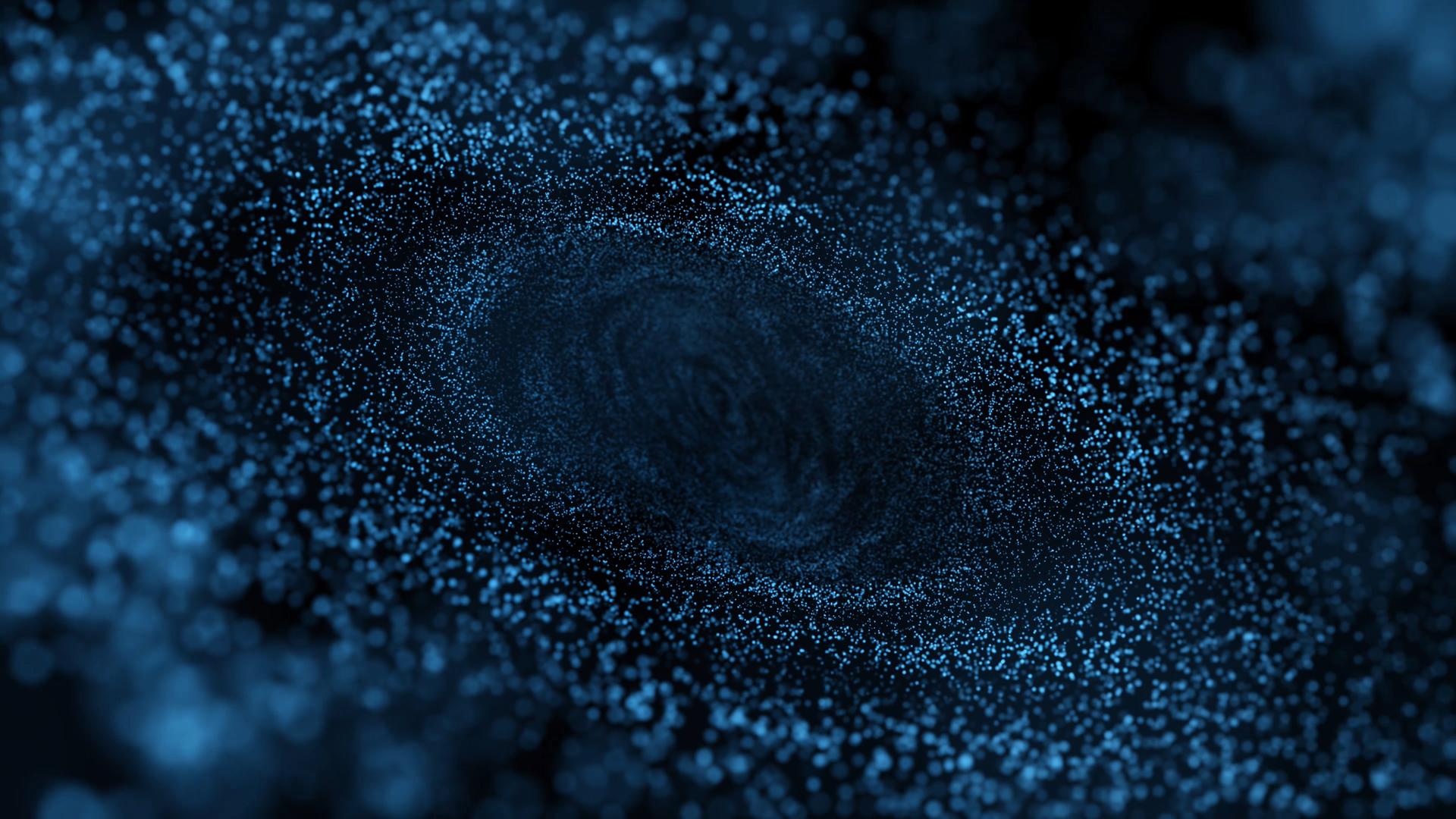 4K震撼粒子年会旋涡背景视频的预览图